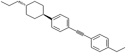 CAS # 107949-21-3, 1-[(4-Ethylphenyl)ethynyl]-4-(trans-4-propylcyclohexyl)benzene