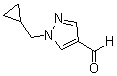 CAS # 1082065-99-3, 1-(Cyclopropylmethyl)-1H-pyrazole-4-carboxaldehyde