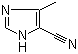 structure of CAS# 108257-41-6, 4-甲基-5-氰基咪唑