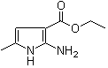 structure of CAS# 108290-85-3, 2-氨基-5-甲基-1H-吡咯-3-羧酸乙酯