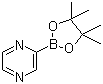 structure of CAS# 1083179-99-0, 吡嗪-2-硼酸频哪醇酯