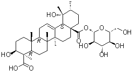 structure of CAS# 108524-93-2, 毛冬青皂苷 A1