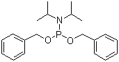 structure of CAS# 108549-23-1, 二异丙基胺基亚磷酸二苄酯