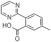 structure of CAS# 1088994-22-2, 5-甲基-2-(嘧啶-2-基)苯甲酸