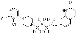 CAS # 1089115-04-7, 7-[4-[4-(2,3-Dichlorophenyl)-1-piperazinyl]butoxy-d<sub>8</sub>]-3,4-dihydro-2(1H)-quinolinone