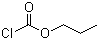 Propyl chloroformate molecular structure (CAS 109-61-5)
