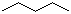 Pentane molecular structure (CAS 109-66-0)