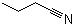 Butyronitrile molecular structure (CAS 109-74-0)