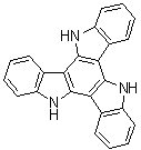 CAS # 109005-10-9, 10,15-Dihydro-5H-diindolo[3,2-a:3',2'-c]carbazole, 10,15-Dihydro-5H-5,10,15-triazaindeno[1,2-a,1',2'-c]fluorene