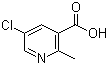 CAS 登录号：1092286-30-0, 5-氯-2-甲基-3-吡啶羧酸