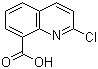 structure of CAS# 1092287-54-1, 2-氯-8-喹啉甲酸