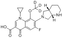 CAS # 1092356-42-7, Moxifloxacin-d3