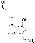 CAS # 1093643-37-8, Epetraborole, 3-[[(3S)-3-(Aminomethyl)-1,3-dihydro-1-hydroxy-2,1-benzoxaborol-7-yl]oxy]-1-propanol, GSK 2251052