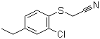 structure of CAS# 1093758-93-0, 2-(2-Chloro-4-ethylphenylthio)acetonitrile