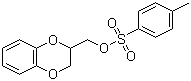 CAS # 1094-91-3, 2,3-Dihydro-1,4-benzodioxin-2-methanol 2-(4-methylbenzenesulfonate), p-Toluenesulfonate 1,4-benzodioxan-2-methanol, 2,3-Dihydro-4-methylbenzenesulfonate 1,4-benzodioxin-2-methanol, 2-Tosyloxymethyl-1,4-benzodioxane