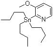 structure of CAS# 1094072-15-7, 3-甲氧基-2-(三丁基锡烷基)吡啶
