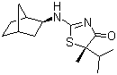 CAS # 1095565-81-3, AMG-221, (5S)-2-[(1S,2S,4R)-Bicyclo[2.2.1]hept-2-ylamino]-5-methyl-5-(1-methylethyl)-4(5H)-thiazolone