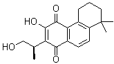 CAS # 109664-02-0, Neocryptotanshinone, 5,6,7,8-Tetrahydro-3-hydroxy-2-[(1R)-2-hydroxy-1-methylethyl]-8,8-dimethyl-1,4-phenanthrenedione
