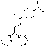 CAS # 1097779-02-6, 4-Formyl-1-piperidinecarboxylic acid 9H-fluoren-9-ylmethyl ester