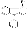 structure of CAS# 1097884-37-1, 4-溴-9-苯基-9H-咔唑