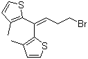 structure of CAS# 109857-81-0, 2,2'-(4-溴-1-亚丁烯基)双[3-甲基噻吩]