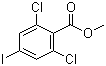 structure of CAS# 1098619-73-8, Methyl 2,6-dichloro-4-iodobenzoate