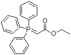 CAS # 1099-45-2, Ethyl (triphenylphosphoranylidene)acetate, (Carbethoxymethylene)triphenylphosphorane, CEMTPP