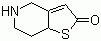structure of CAS# 109904-37-2, 5,6,7,7a-Tetrahydrothieno[3,2-c]pyridin-2(4H)-one