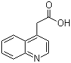 structure of CAS# 109922-57-8, Quinoline-4-acetic acid