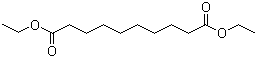 CAS # 110-40-7, Diethyl sebacate, Decanedioic acid diethyl ester