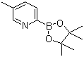 structure of CAS# 1101205-22-4, 5-甲基吡啶-2-硼酸频哪醇酯