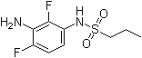 structure of CAS# 1103234-57-6, N-(3-氨基-2,4-二氟苯基)丙烷磺酰胺