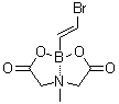 CAS # 1104636-68-1, 2-[(E)-2-Bromoethenyl]-6-methyl-1,3,6,2-dioxazaborocane-4,8-dione