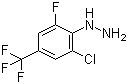 structure of CAS# 110499-66-6, 2-氯-6-氟-4-(三氟甲基)苯肼