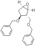 structure of CAS# 110567-22-1, (1S,2R,3S,5R)-3-(苯甲氧基)-2-[(苯甲氧基)甲基]-6-氧杂双环[3.1.0]己烷