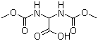 structure of CAS# 110599-27-4, 双[(甲氧羰基)氨基]乙酸