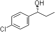 CAS # 110611-21-7, (alphaR)-4-Chloro-alpha-ethylbenzenemethanol, (+)-(alphaR)-4-Chloro-alpha-ethylbenzenemethanol, (R)-1-(4-Chlorophenyl)-1-propanol, (R)-1-(p-Chlorophenyl)propan-1-ol