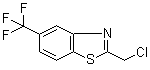 structure of CAS# 110704-50-2, 5-(Trifluoromethyl)-2-(chloromethyl)benzothiazole