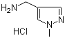 structure of CAS# 1107601-70-6, 1-甲基-1H-吡唑-4-甲胺盐酸盐