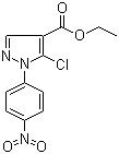 CAS 登录号：110821-37-9, 5-氯-1-(4-硝基苯基)-1H-吡唑-4-羧酸乙酯
