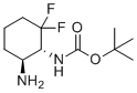 structure of CAS# 1109284-47-0, 叔-丁基((1R,6S)-6-氨基-2,2-二氟环己基)氨基甲酸酯