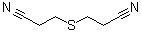 CAS # 111-97-7, Di(2-cyanoethyl) sulfide, 4-Thia-1,7-heptanedinitrile, Bis(2-cyanoethyl) sulfide, Di(2-cyanoethyl) sulfide, NSC 2040, NSC 39638, NSC 46434, Thiodipropionitrile, beta,beta'-Dicyanodiethyl sulfide, beta,beta'-Thiodipropionitrile