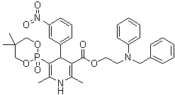 structure of CAS# 111011-63-3, Efonidipine