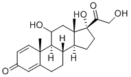 CAS # 111029-43-7, PREDNISOLONE IMPURITY 27, (8S,9S,10R,11S,13S,14S,17R)-17-Acetyl-11,17-dihydroxy-10,13-dimethyl-6,7,8,9,10,11,12,13,14,15,16,17-dodecahydro-3H-cyclopenta[a]phenanthren-3-one, 21-Deoxyprednisolone