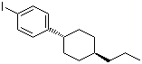 CAS # 111158-11-3, 4-(4-trans-Propylcyclohexyl)iodobenzene, 1-(trans-4-Propylcyclohexyl)-4-iodobenzene, 4-(trans-4-Propylcyclohexyl)-1-iodobenzene, 4-Iodo-1-(trans-4-propylcyclohexyl)benzene