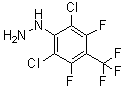 CAS # 111234-64-1, [2,6-Dichloro-3,5-difluoro-4-(trifluoromethyl)phenyl]hydrazine