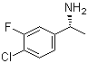 structure of CAS# 1114559-11-3, (S)-1-(4-氯-3-氟苯基)乙胺