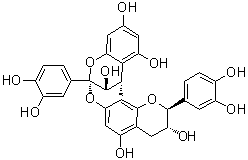 structure of CAS# 111466-29-6, 原花色素 A4