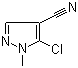 5-Chloro-1-methyl-1H-pyrazole-4-carbonitrile molecular structure (CAS 111493-52-8)
