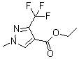 CAS # 111493-74-4, 1-Methyl-3-(trifluoromethyl)-1H-pyrazole-4-carboxylic acid ethyl ester, 1-Methyl-3-trifluoromethylpyrazole-4-carboxylic acid ethyl ester, Ethyl 1-methyl-3-trifluoromethyl-1H-pyrazole-4-carboxylate, Ethyl 1-methyl-3-trifluoromethyl-4-pyrazolecarboxylate, Ethyl 3-(trifluoromethyl)-1-methyl-1H-pyrazole-4-carboxylate